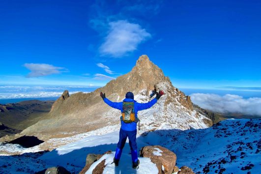 Mt Kenya West-East Traverse Climb